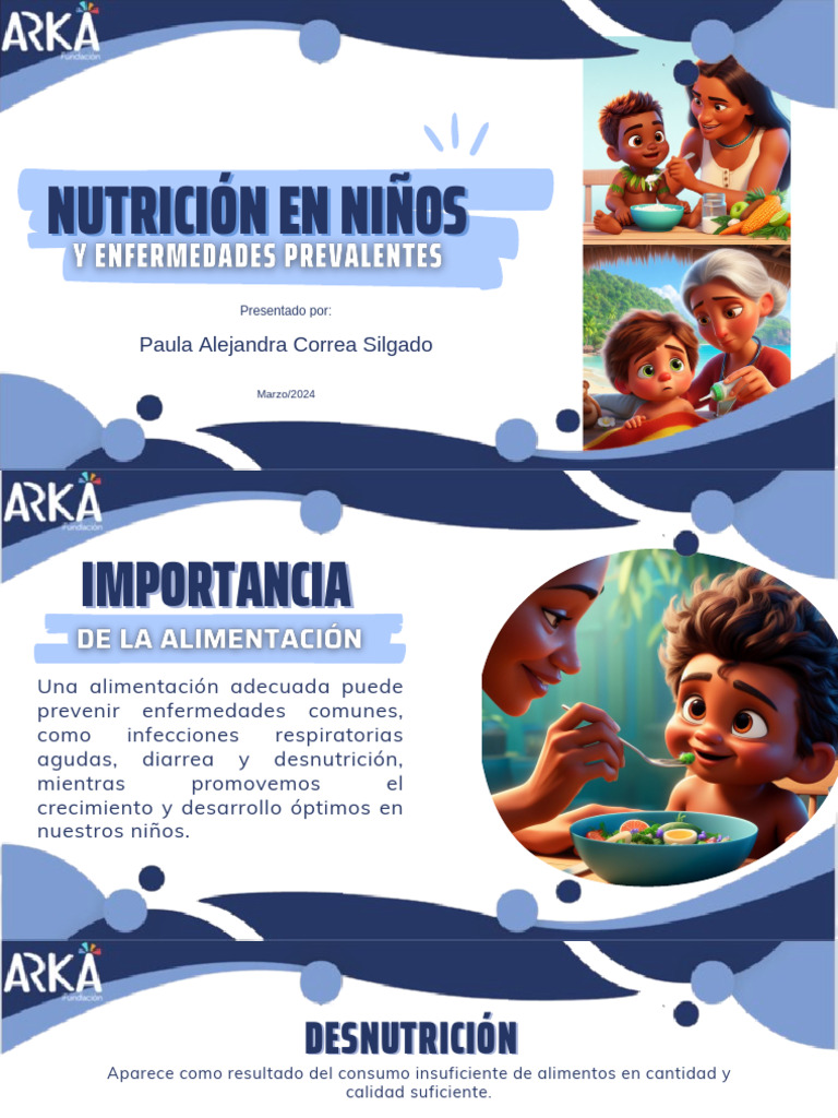 Nutrición en Niños y Enfermedades en La Primera Infancia | PDF ...