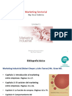 Marketing Sectorial Unidad 1 MKT Industrial Secciones 1, 2 y 3