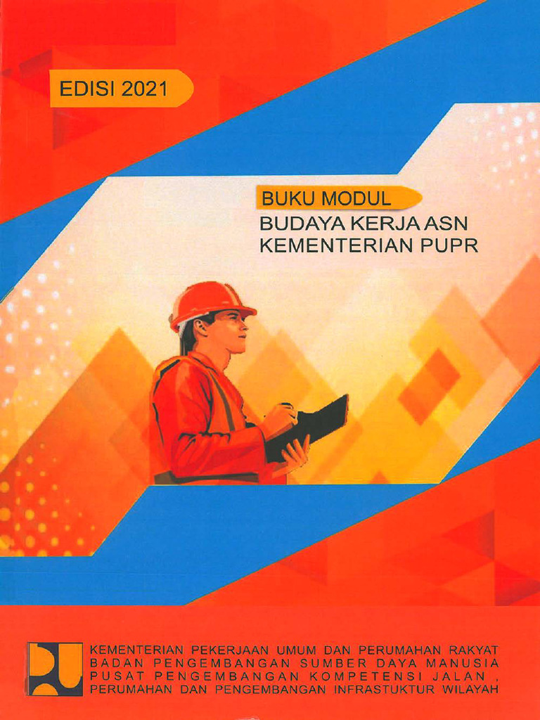 Buku Modul Budaya Keja Asn Kementerian Pupr DJ9K3 | PDF