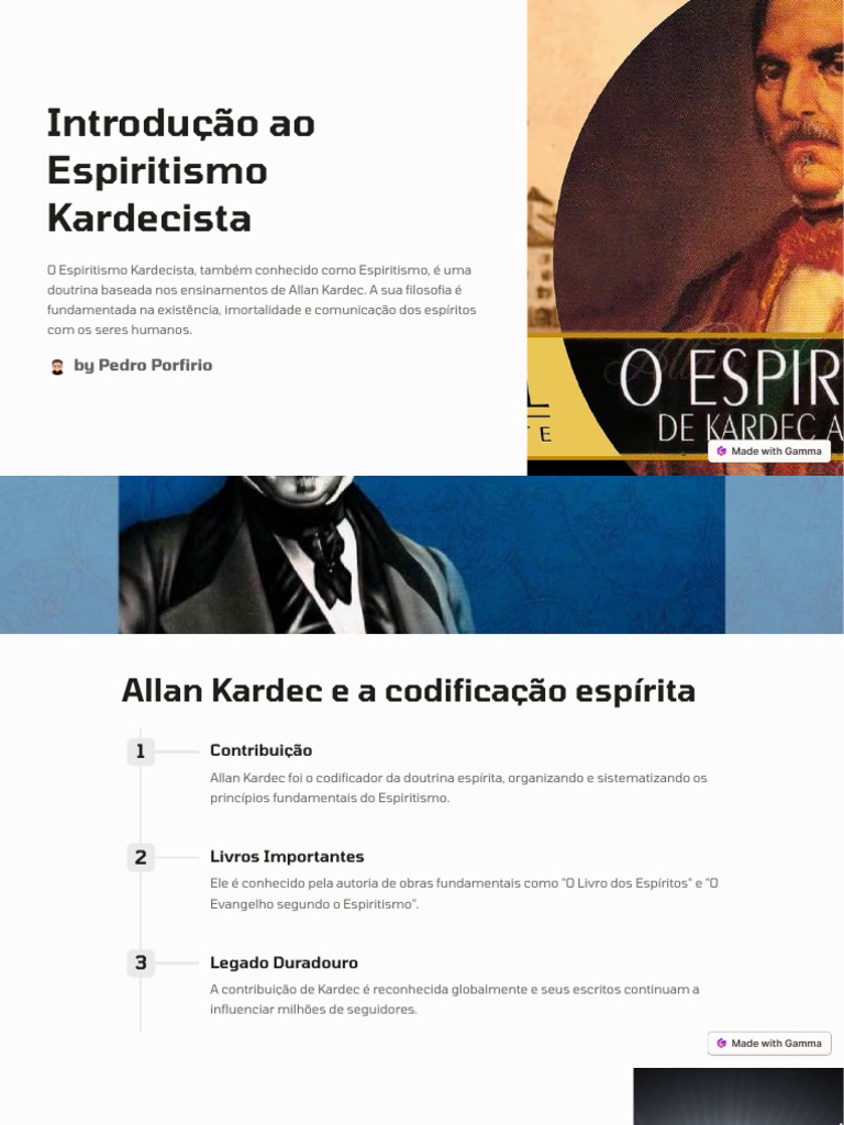 Introdução ao Espiritismo Kardecista | PDF | Espiritismo | Espiritualismo