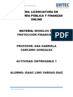 Entregable 1 - Isaaclvargasd - Modelos de Proyección Financiera