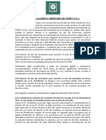 Acta 20 de 20 Asambles 20 Ordinaria 20 de 20 Sport 2021 20 Sa