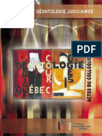 2003 Éthique et déontologie judiciaires ( PDFDrive )
