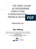 A Step-By-Step Guide On Sap Enterprise Structure Configuration - Finance Module