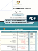 RPT Bahasa Arab Tahun 1 2024-2025 (Kump A)