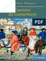 Cuentos de Canterbury TR Josefina Ferrer - Geoffrey Chaucer