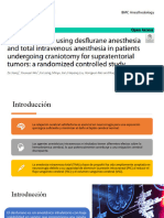Articulo Neuro Desflo Vs TIVA
