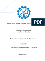 Estudo de Caso Sobre Todo Cenario de Hidrogenio