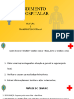 Instrução Fratura e Transporte