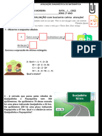 2º Ano - Avaliação Diagnóstica de Matemática