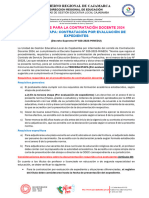 Ugel-C - Precisiones para La Contratación Docente 2024 - Evaluacion Expediente