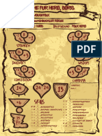 Reize Primuss Grunge Character Sheet For 5E