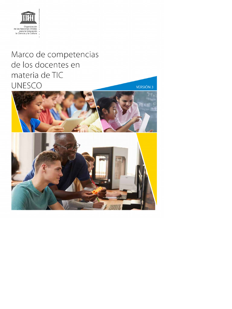 Marco de competencias de los docentes en materia de TIC UNESCO - UNESCO ...