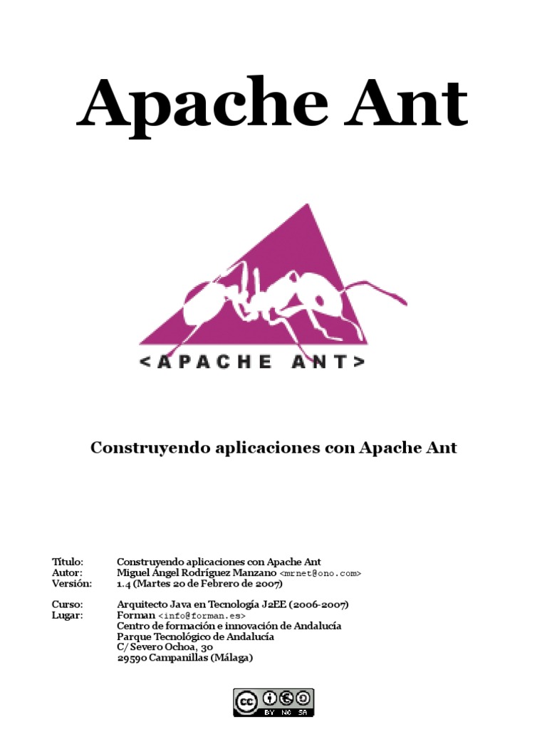 Construyendo Aplicaciones Con Apache Ant | PDF | Software utilitario ...