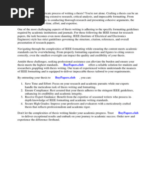 Format for Research Paper Ieee