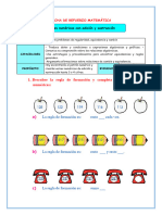 F.refuerzo Matemática Series Numéricas de Adición y Sustracción