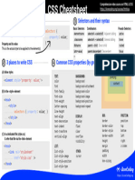 Css Cheatsheet