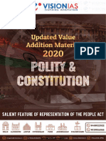 Vision VAM 2020 (Polity) Salient Feature of Representation of People Act