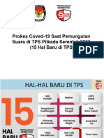 Prokes Coved-19 Saat Pemungutan