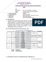 Programación I.E.P San Agustín Cc. Ss. 2º Grado - 2024