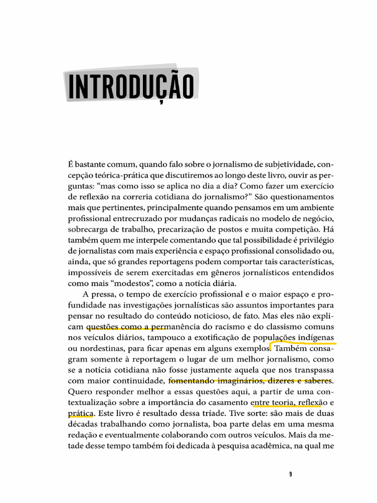 Resenha Jan23 Trecho de A Pauta e Uma Arma de Combate | PDF