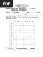 IEB Mathematics Formula Sheet | PDF