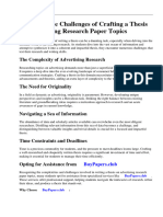 Research Paper Topics On Advertising