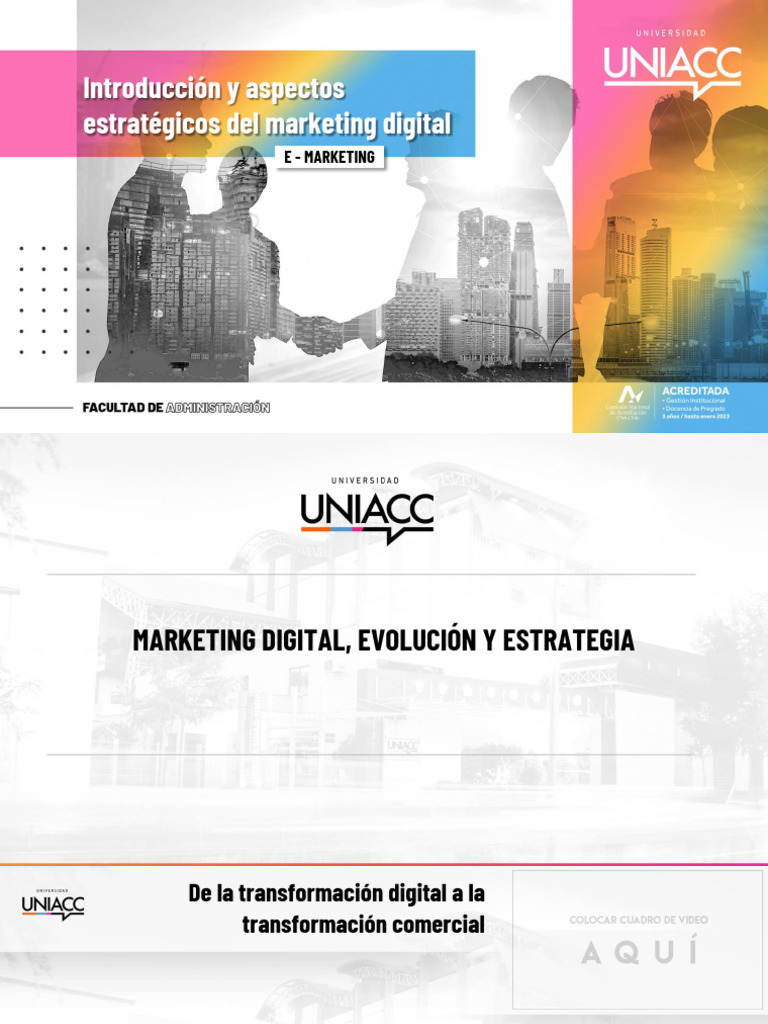 Video Clase U1 | PDF | Marketing | Publicidad digital