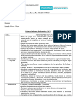 Planilla Informe Pedagogico