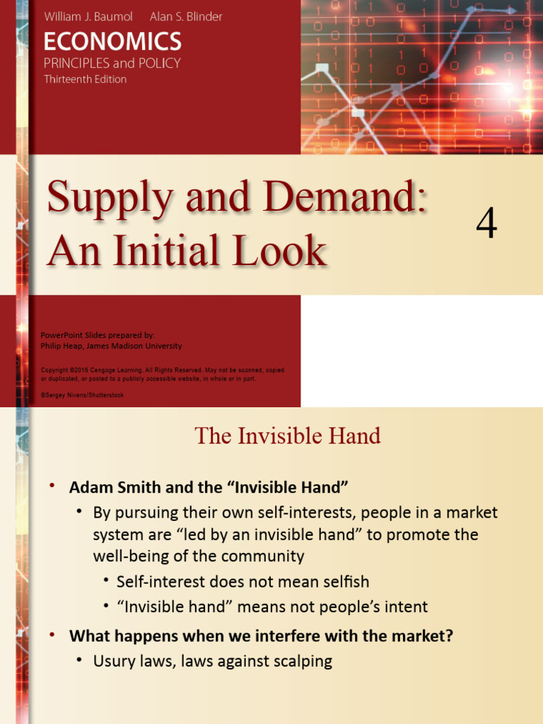 Chapter 4 Supply And Demand An Initial Look Pdf Supply And Demand