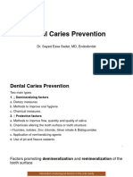 6 - Dental Caries Prevention
