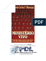 Bases para Um Ministério Vivo