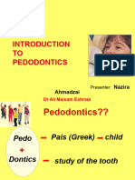 Introduction To Pedodontics
