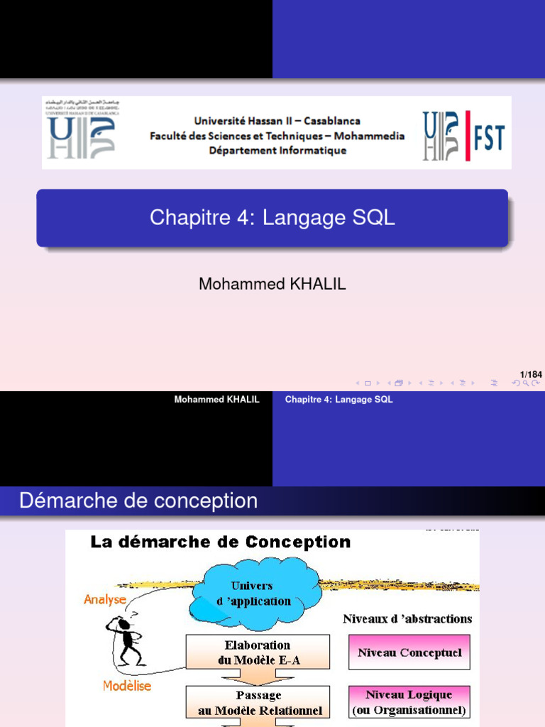 Introduction au Langage SQL et SGBD | PDF | SQL | Bases de données