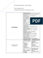 Matriz de Desempeños Por Grado Ciclo Vi