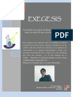 Exegesis Romanos Sociedad Postmodern A