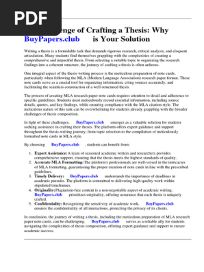 Mla Research Paper Note Cards