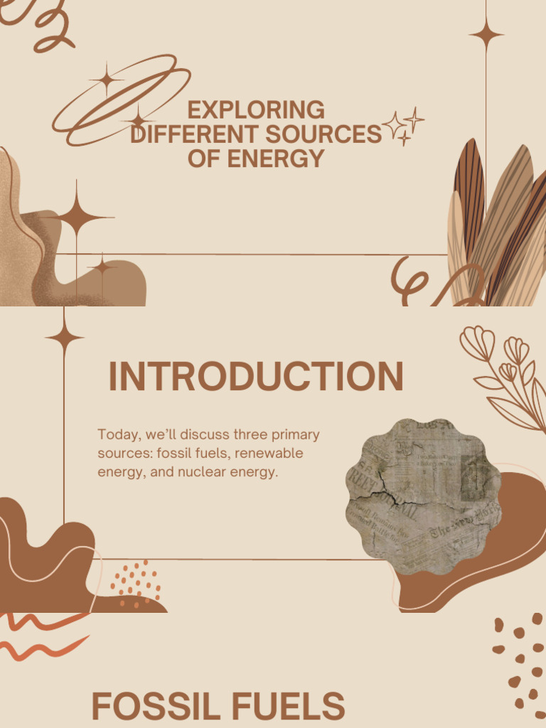 Energy Sources: Fossil, Renewable, Nuclear | PDF | Nuclear Power ...
