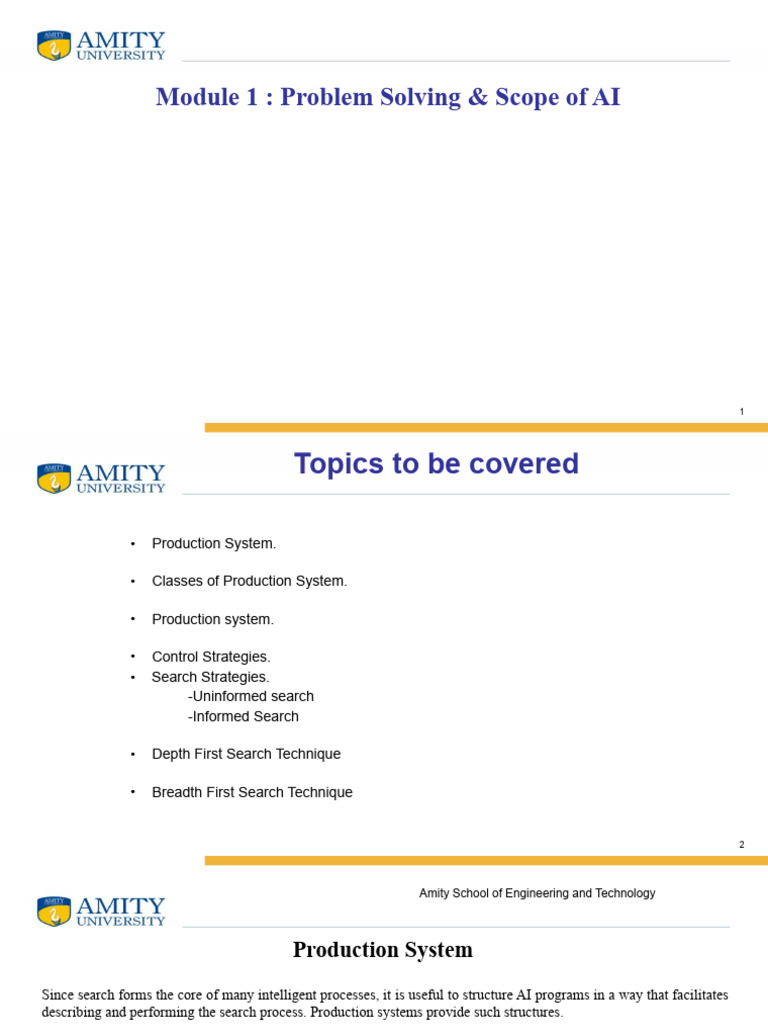 Lecture 4. Production System, DFS and BFS | PDF | Algorithms And Data ...