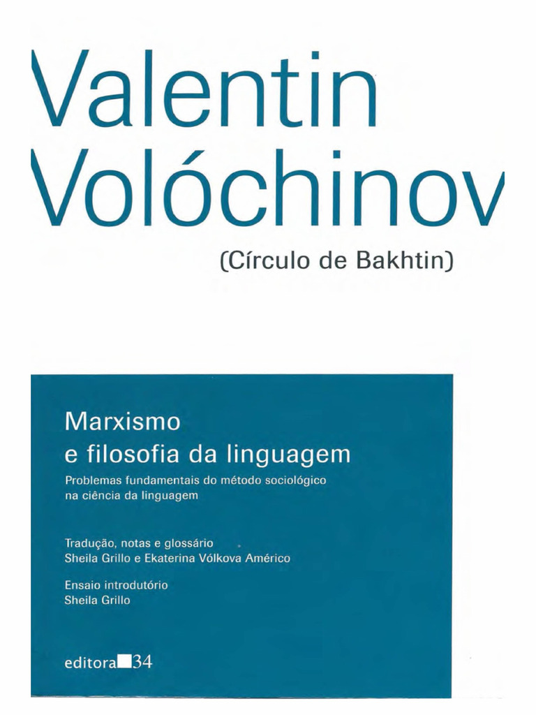 Marxismo e Filosofia Da Linguagem - Mikhail Bakhtin | Download grátis ...