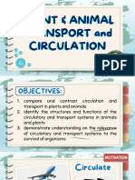 Lesson 5 Plant and Animal Transport and Circulation