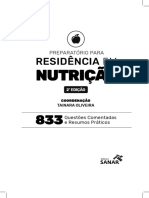 Residência em Nutrição - 2ed - Capítulo Modelo