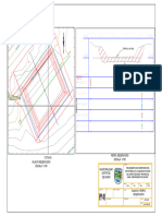 Perfil Longitudinal 0+000.00 - 0+024.00 Escala: H 1:500 V 1:500