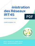 Administration Des Réseaux IRT45: Elmoukhtar Ebielmaaly