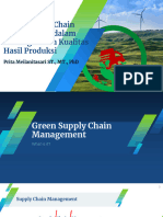 Green Supply Chain in Industry 
