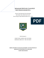 MAKALAH Dasar-Dasar Tentang Tasawuf Dan Dalil-Dalilnya