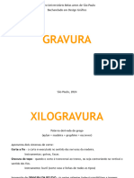 DG - Gravura - Aula 1 - Xilogravuralinoleo
