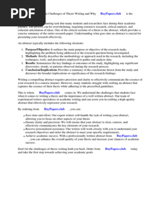Whats in the Abstract of a Research Paper