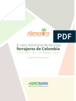 El Valor Nutricional de Recursos Forrajeros de Colombia - Sistema de Información