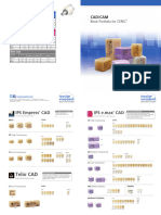 CADCAM Block Portfolio For CEREC